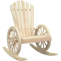 vidaXL Adirondack Schaukelstuhl 70 x 90 x 100 cm braun