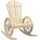 vidaXL Adirondack Schaukelstuhl 70 x 90 x 100 cm braun