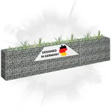 deluke Gabionen Hochbeet ROON 270 x 30 x 60 cm
