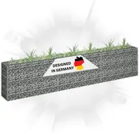deluke Gabionen Hochbeet ROON 270 x 30 x 60 cm