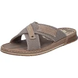 Rieker Herren 21239 Pantolette, Beige, 42 EU