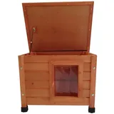 @Pet Outdoor-Katzenhaus XL 68,5x54x51,5 cm Holz Braun