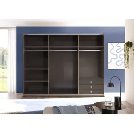 SchlafKONTOR Schwebetürenschrank Bravo 270 x 210 x 60 cm Beige
