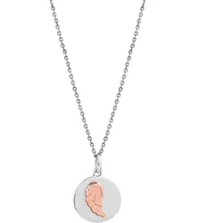XENOX Kette mit Anhänger »XS H21 POWER, Flügel, XS3452RK« XENOX silberfarben-roségoldfarben
