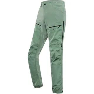 Alpine PRO ZARM Herren Wanderhose, Winterhose, Warme Hose, Outdoor Hose, Freizeithose, Trekkinghose, Sporthose, Reflektierender Druck, Taschen mit Reißverschluss, Flexibles Material, Thermohose - 54