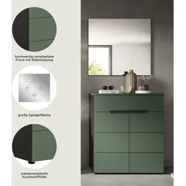 Home Affaire REHAT Garderobenspiegel 80x37x190 grau