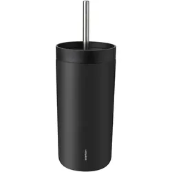 Stelton Thermobecher To Go Sip 400 ml Metall Schwarz