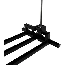 Juskys Rasentraktorheber Schwarz,