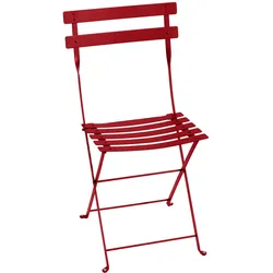 Fermob - Bistro Klappstuhl Metall, mohnrot