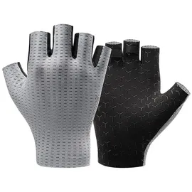 ROCKBROS Kurzfinger-Fahrradhandschuhe atmungsaktiv (L) | Gr.: L