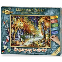 Schipper 609240910 - Malen nach Zahlen, Spaziergang im Herbst, 24 x 30 cm