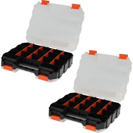 Mojawo 2 Stück Aufbewahrungsbox Schraubenbox