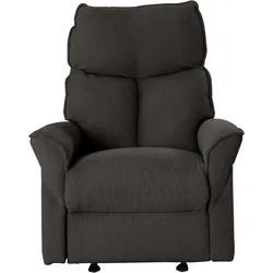 Relaxsessel LA-Z-BOY, grau (graphite grau tbg 129), B:82cm H:103cm T:92cm, Teddyfleece TBG (100% Polyester), Sessel, inkl. Rücken- und Fußverstellung mit Trafo, Akku oder manuell