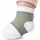 Hoppediz Sockenhalter für Baby Socken, 0-6 Monate, 1 Paar (grau) - Einheitsgröße