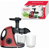 Klausberg KB-7865 Slow Juicer Rot/Schwarz
