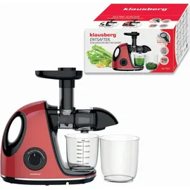 Klausberg KB-7865 Slow Juicer Rot/Schwarz