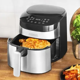 GASTROBACK Design Heißluftfritteuse Air Pro schwarz/silber