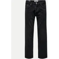 Only & Sons ONSEDGE Straight Fit Schwarz 31/34
