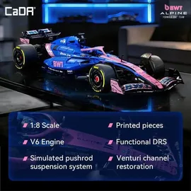 CADA BWT Alpine Formel 1 Team A525 Rennauto C64012W
