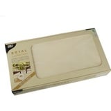 Papstar Papstar, 20 Mitteldecken, Tissue "ROYAL Collection" 80 cm x 80 cm champagner, #81888