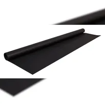 Clairefontaine 10x Farbiges, gerilltes Kraftpapier Rolle 3x0,70m Schwarz 95729C