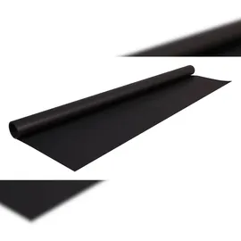 Clairefontaine 10x Farbiges, gerilltes Kraftpapier Rolle 3x0,70m Schwarz 95729C