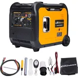 Maxpeedingrods - Inverter Stromgenerator 5500W Benzin Stromerzeuger Elektrostart 4 Takt mit usb und 230 v Steckdosen Superleise und leicht als