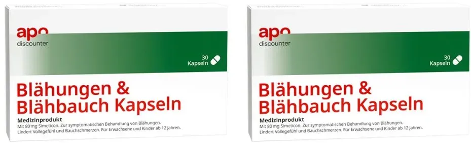 Blähungen & Blähbauch Kapseln von apodiscounter