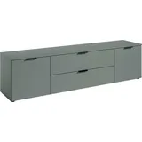 HBZ Linz TV-Unterschrank 180x47x40 cm Salbeigrün Melamin
