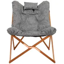 Bo-Camp Relaxsessel Bloomsbury Comfort Grau