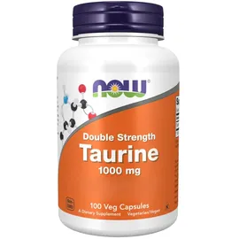 NOW Foods Taurine Double Strength 1000 mg veg Kapseln 100 St.