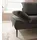 W.Schillig Ecksofa »enjoy&MORE, Designsofa, elegant und bequem, L-Form«, Sitztiefenverstellung, Füße schwarz pulverbeschichtet, Breite 294 cm grau