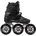 Ego Inline-skates Black Silver EU 44