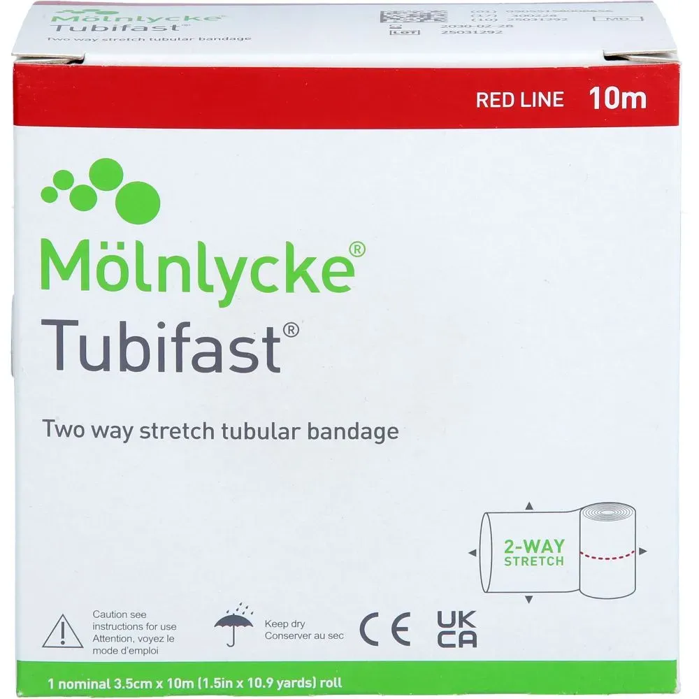 TUBIFAST 2-Way Stretch 3,5 cmx10 m rot 1 St