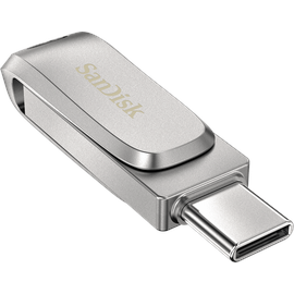 SanDisk Ultra Dual Drive Luxe 256 GB silber USB-C 3.1
