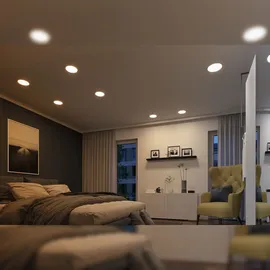 Paulmann VariFit IP44 20W 3 Step dim to warm 230mm Weiß