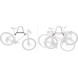 Peruzzo Fahrradständer Wandhalter für bis zu 3 Räder grau