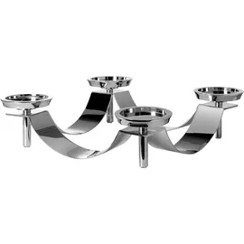 Fink Gallery Weihnachtskranz 4- flammig - geschwungene Form