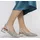 Gioseppo Fikove, geflochtene Ballerinas aus Leder, Schwarz, für Damen, Silber, 39 EU