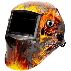 Automatik-Kopfschweißschirm, Design FLAME