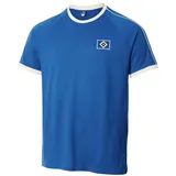 Hamburger SV HSV T-Shirt Shirt ** Elko ** blau (DE/NL/SE/PL, Alphanumerisch, XXL, Regular, Regular, Blau) - XXL