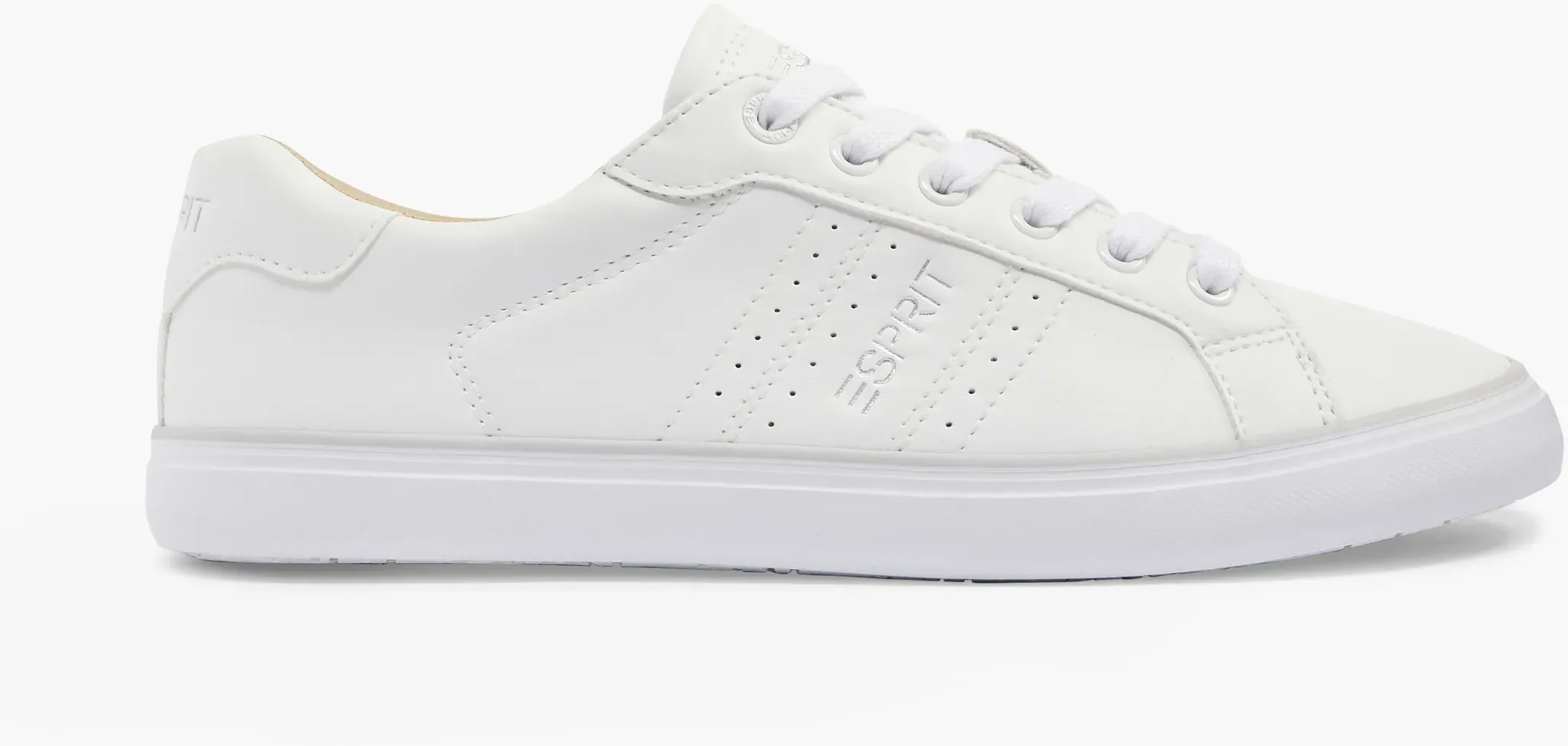 ESPRIT  Sneaker Weiß, Damen, Größe: 38 - ESPRIT  Sneaker Weiß, Damen, Größe: 38 - woman - Weiss