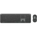 Logitech MK950 Signature Slim Combo for Business Graphite, Logi Bolt, USB/Bluetooth, DE (920-012504)