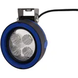 Hella 1GM 996 136-361 LED-Arbeitsscheinwerfer - Mega Beam Gen. III - 24/12V - 800lm - Anbau/geschraubt - hängend - Nahfeldausleuchtung - Kabel: 2000mm - Stecker: offene Kabelenden