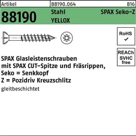 SPAX Glasleistenschraube 3,5 x 40 mm 200 Stück