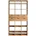 Tikamoon Bücherregal 120 x 0 x 220 cm Braun