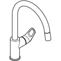 Grohe BauFlow Einhebel-Spültischbatterie