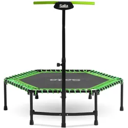 Trampolin - Fitness - 128 cm - Sechseckig Graun Gr. 128  - 8 Jahre