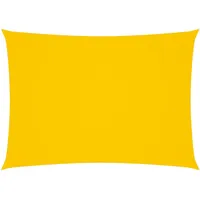 VidaXL Sonnensegel Oxford-Gewebe Rechteckig 5x7 m Gelb