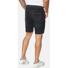 Jan Vanderstorm Jeansshort GULLBRAND schwarz XXL